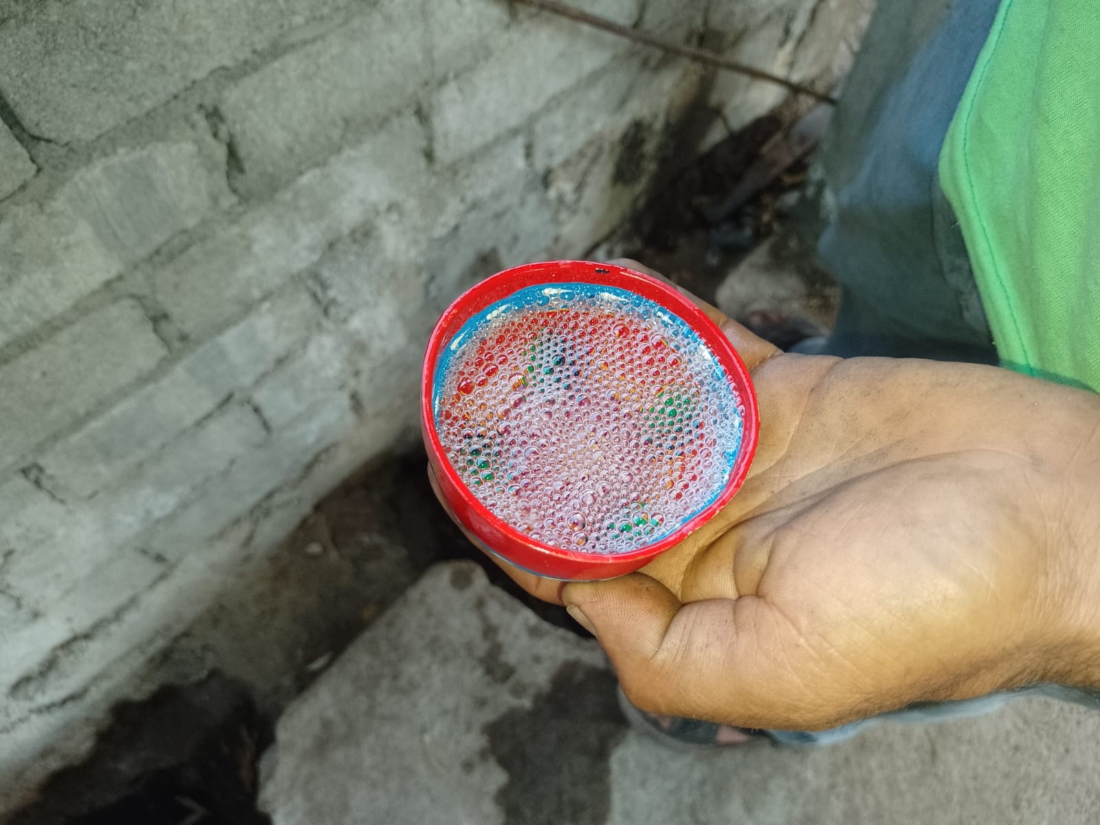 Muestra del proceso de elaboración